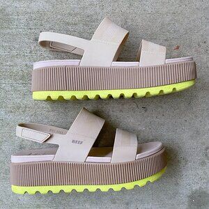 Womens REEF Water Vista Higher Platform Sandal
